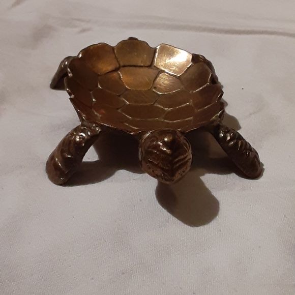 Other - Vintage Brass turtle small dish